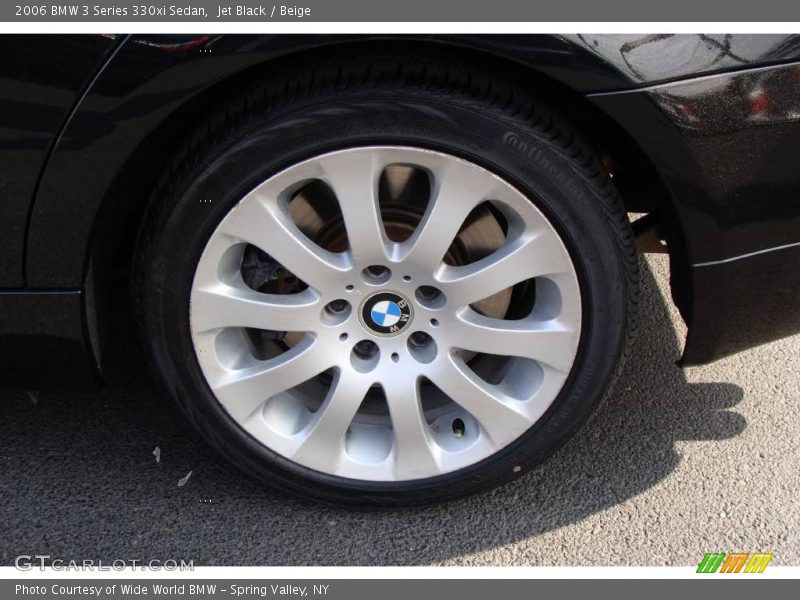 Jet Black / Beige 2006 BMW 3 Series 330xi Sedan