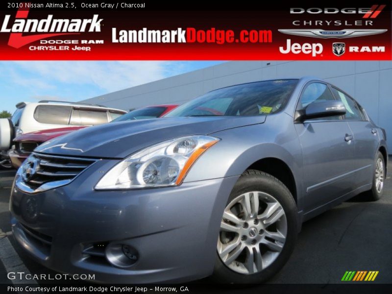 Ocean Gray / Charcoal 2010 Nissan Altima 2.5