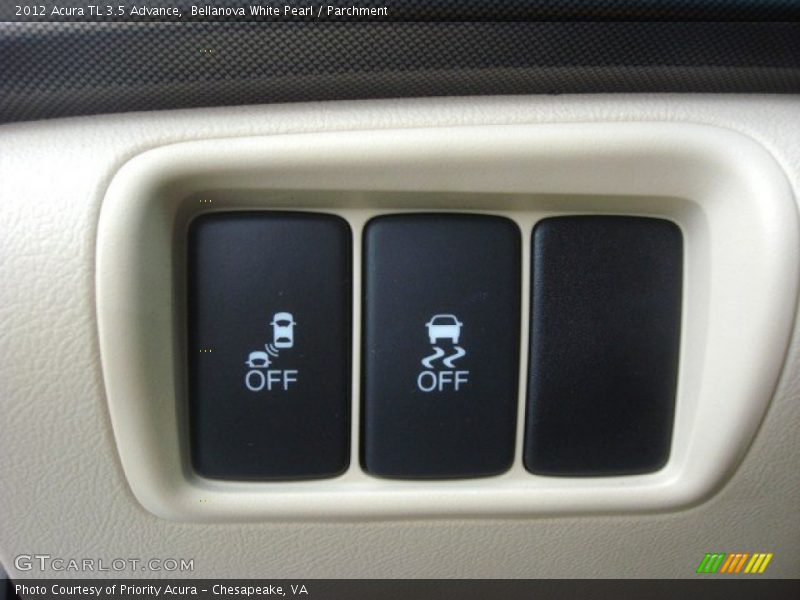Bellanova White Pearl / Parchment 2012 Acura TL 3.5 Advance