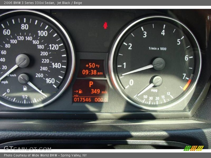 Jet Black / Beige 2006 BMW 3 Series 330xi Sedan