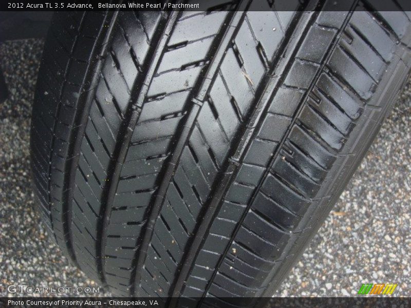 Bellanova White Pearl / Parchment 2012 Acura TL 3.5 Advance