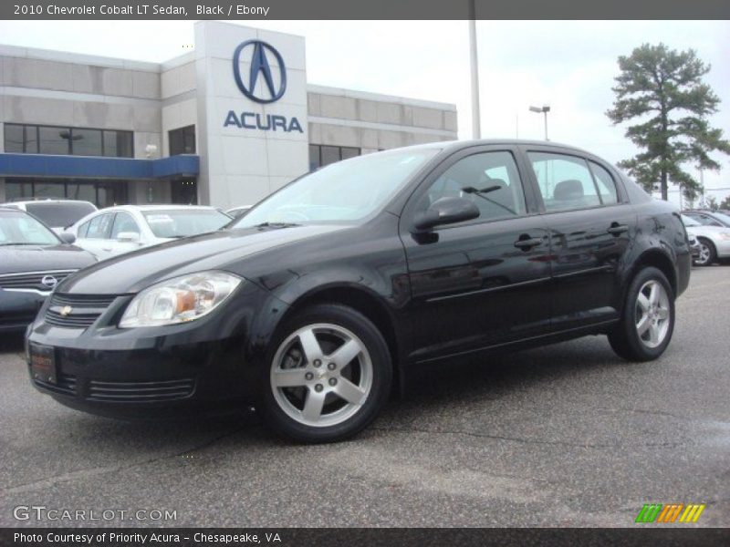 Black / Ebony 2010 Chevrolet Cobalt LT Sedan