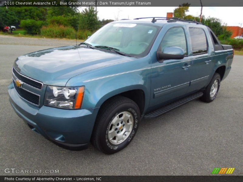 Blue Granite Metallic / Dark Titanium/Light Titanium 2010 Chevrolet Avalanche LT
