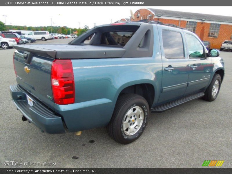 Blue Granite Metallic / Dark Titanium/Light Titanium 2010 Chevrolet Avalanche LT