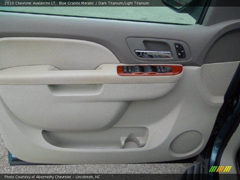 Blue Granite Metallic / Dark Titanium/Light Titanium 2010 Chevrolet Avalanche LT