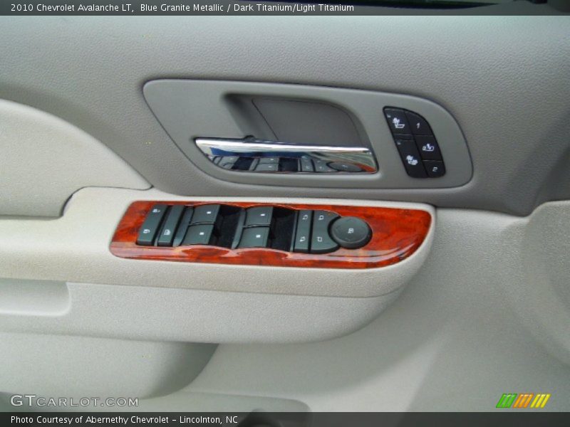 Blue Granite Metallic / Dark Titanium/Light Titanium 2010 Chevrolet Avalanche LT