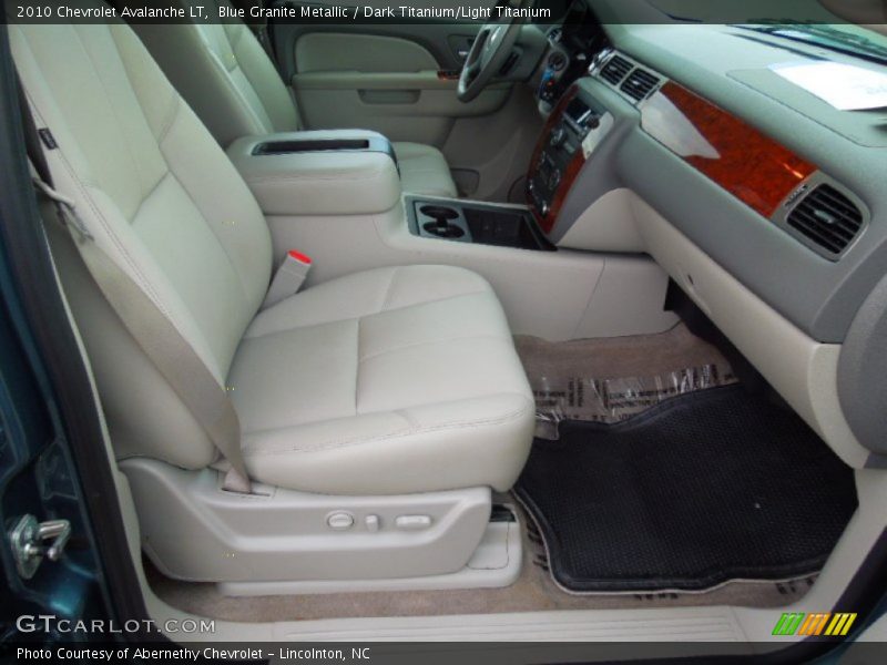 Blue Granite Metallic / Dark Titanium/Light Titanium 2010 Chevrolet Avalanche LT