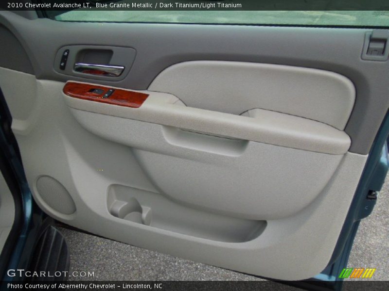 Blue Granite Metallic / Dark Titanium/Light Titanium 2010 Chevrolet Avalanche LT