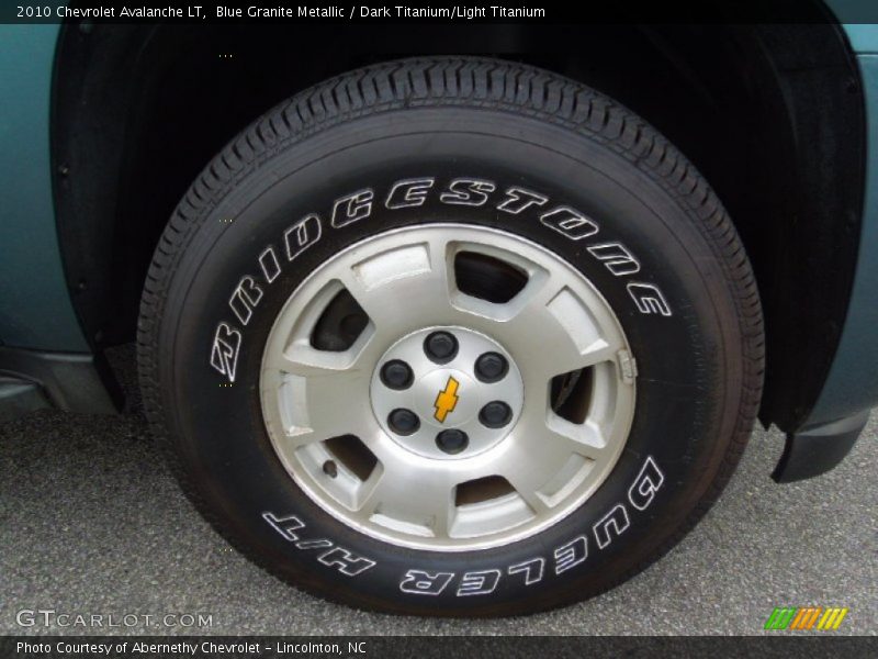 Blue Granite Metallic / Dark Titanium/Light Titanium 2010 Chevrolet Avalanche LT
