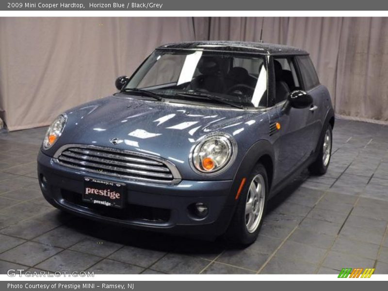 Horizon Blue / Black/Grey 2009 Mini Cooper Hardtop