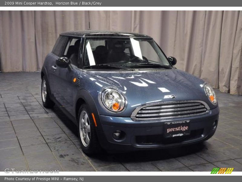 Horizon Blue / Black/Grey 2009 Mini Cooper Hardtop