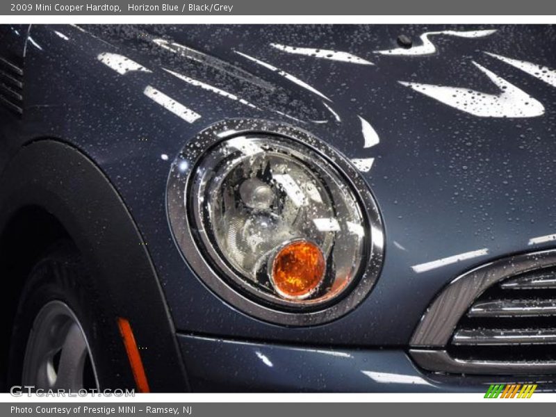 Horizon Blue / Black/Grey 2009 Mini Cooper Hardtop