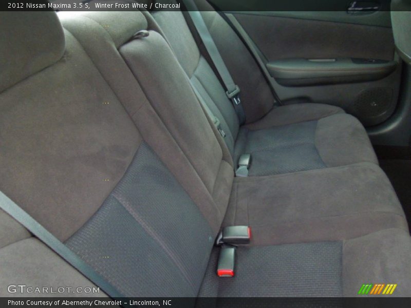 Winter Frost White / Charcoal 2012 Nissan Maxima 3.5 S