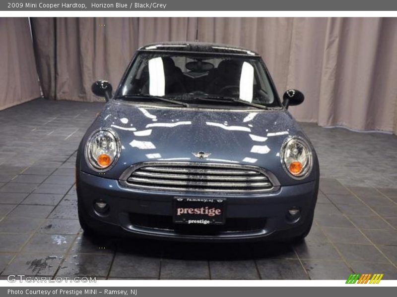 Horizon Blue / Black/Grey 2009 Mini Cooper Hardtop