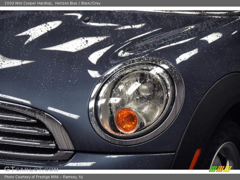 Horizon Blue / Black/Grey 2009 Mini Cooper Hardtop
