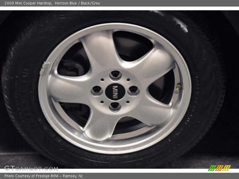 Horizon Blue / Black/Grey 2009 Mini Cooper Hardtop