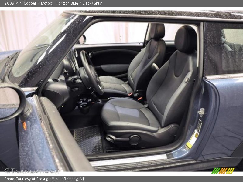 Horizon Blue / Black/Grey 2009 Mini Cooper Hardtop