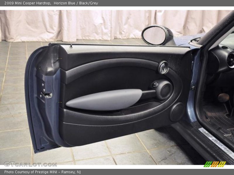 Horizon Blue / Black/Grey 2009 Mini Cooper Hardtop