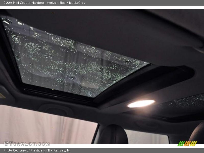 Horizon Blue / Black/Grey 2009 Mini Cooper Hardtop