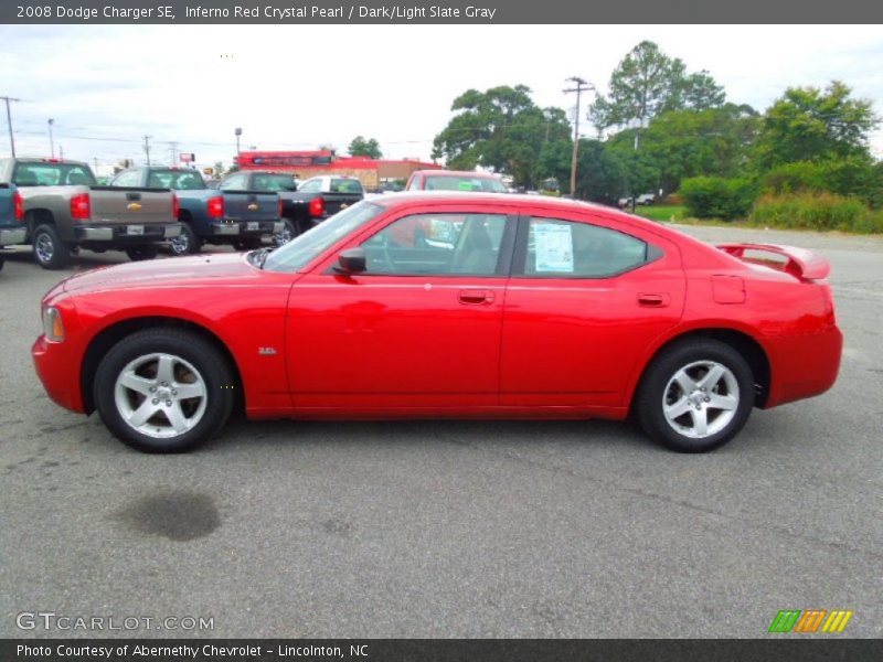  2008 Charger SE Inferno Red Crystal Pearl