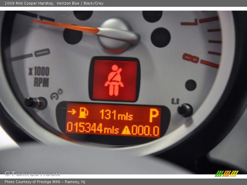 Horizon Blue / Black/Grey 2009 Mini Cooper Hardtop