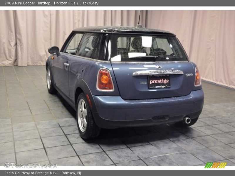 Horizon Blue / Black/Grey 2009 Mini Cooper Hardtop