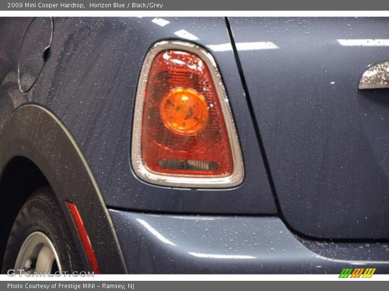 Horizon Blue / Black/Grey 2009 Mini Cooper Hardtop
