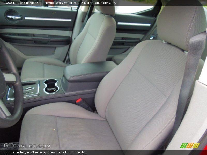 Inferno Red Crystal Pearl / Dark/Light Slate Gray 2008 Dodge Charger SE