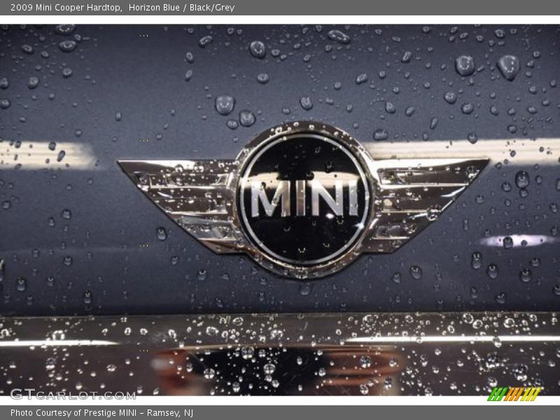 Horizon Blue / Black/Grey 2009 Mini Cooper Hardtop