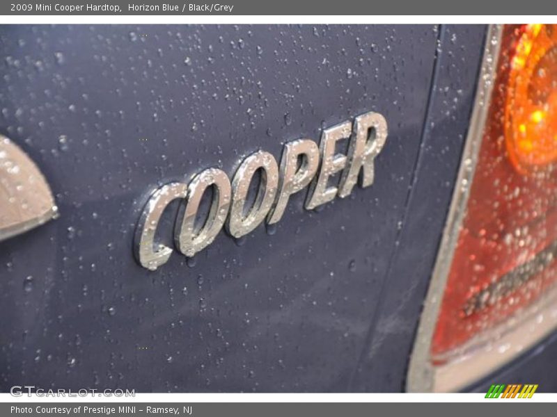 Horizon Blue / Black/Grey 2009 Mini Cooper Hardtop
