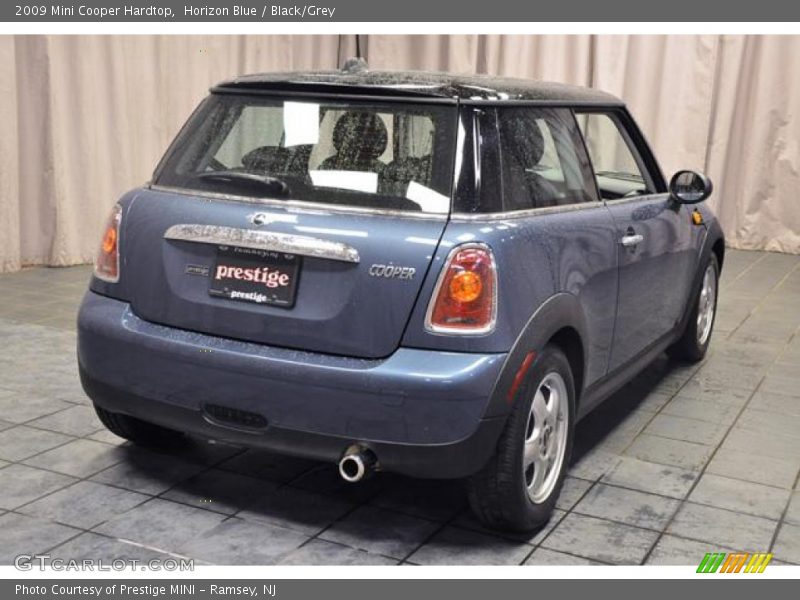 Horizon Blue / Black/Grey 2009 Mini Cooper Hardtop