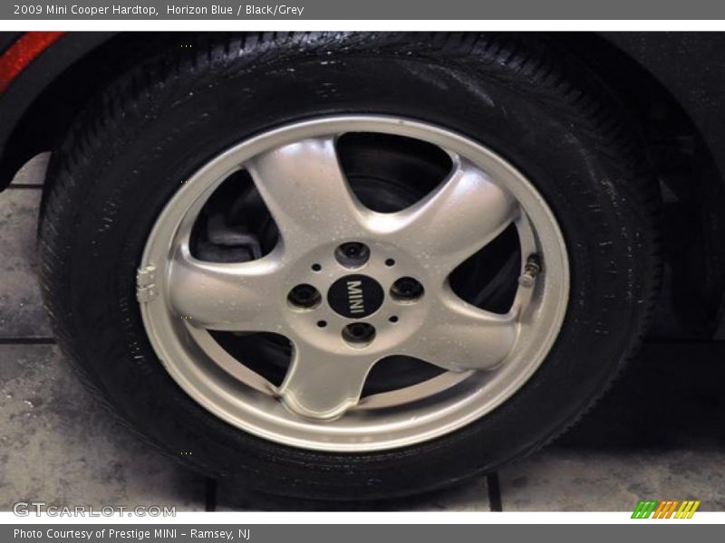 Horizon Blue / Black/Grey 2009 Mini Cooper Hardtop