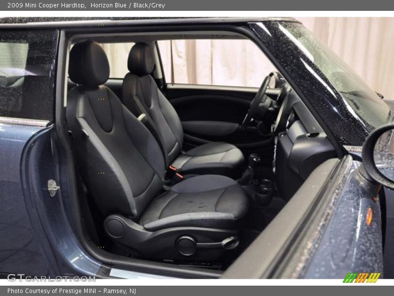 Horizon Blue / Black/Grey 2009 Mini Cooper Hardtop