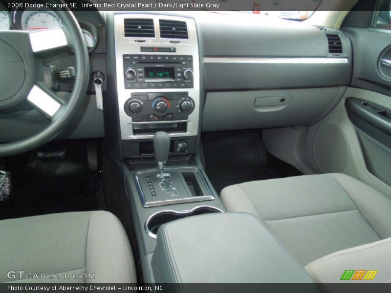 Inferno Red Crystal Pearl / Dark/Light Slate Gray 2008 Dodge Charger SE