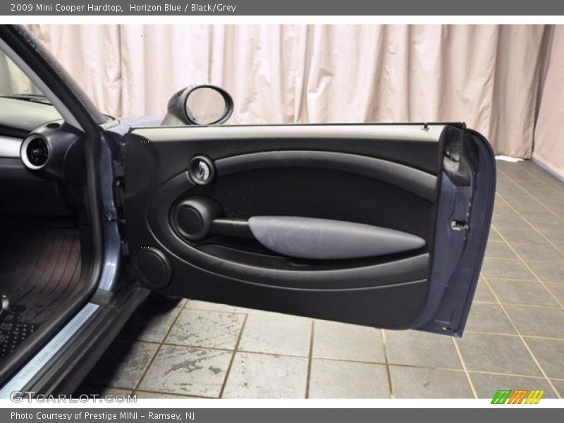 Horizon Blue / Black/Grey 2009 Mini Cooper Hardtop