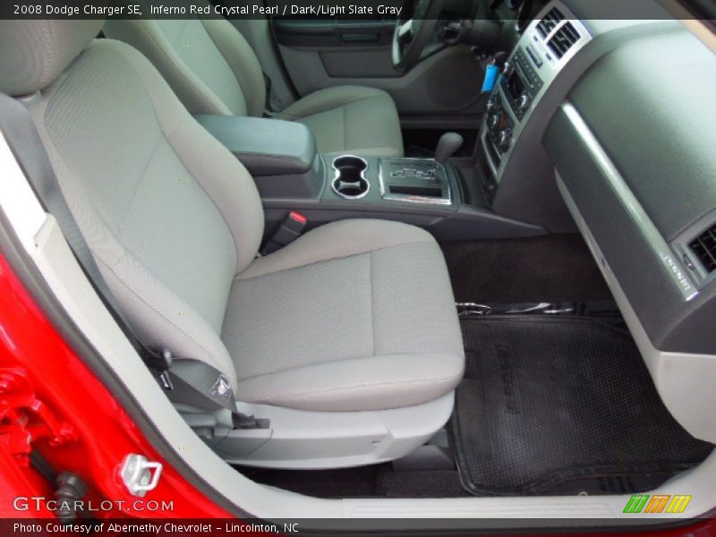 Inferno Red Crystal Pearl / Dark/Light Slate Gray 2008 Dodge Charger SE