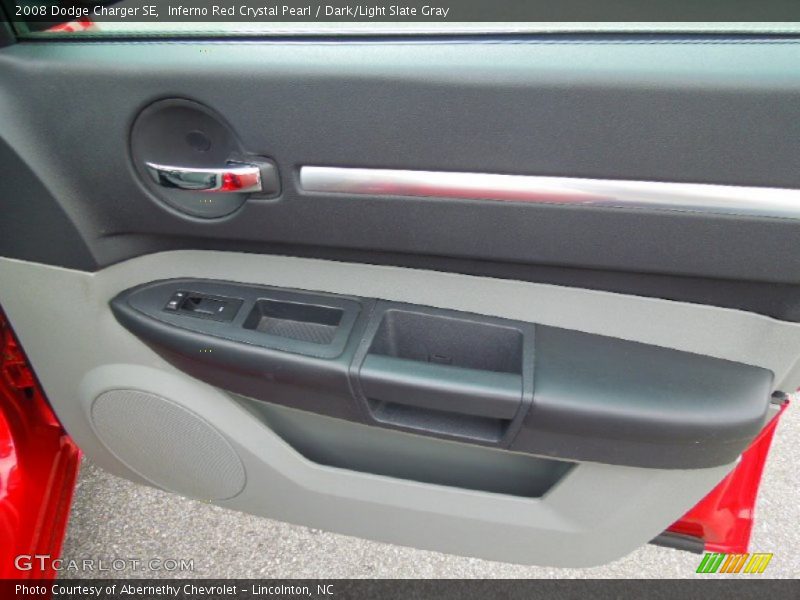 Inferno Red Crystal Pearl / Dark/Light Slate Gray 2008 Dodge Charger SE