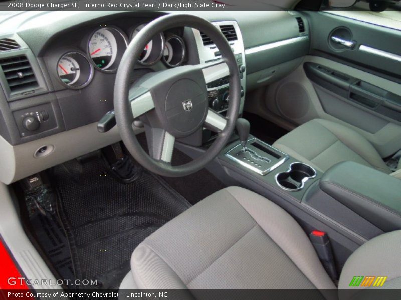 Dark/Light Slate Gray Interior - 2008 Charger SE 