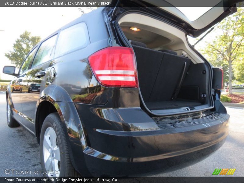 Brilliant Black Crystal Pearl / Black 2013 Dodge Journey SE