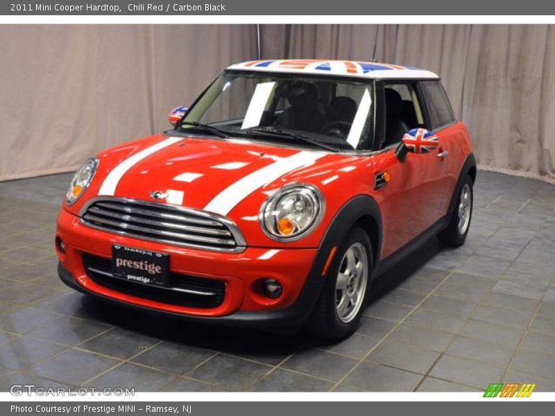 Chili Red / Carbon Black 2011 Mini Cooper Hardtop