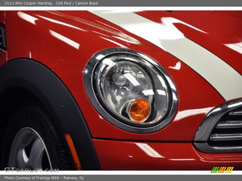Chili Red / Carbon Black 2011 Mini Cooper Hardtop