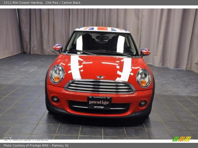 Chili Red / Carbon Black 2011 Mini Cooper Hardtop