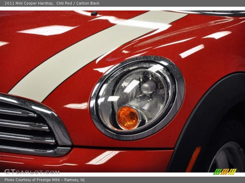 Chili Red / Carbon Black 2011 Mini Cooper Hardtop