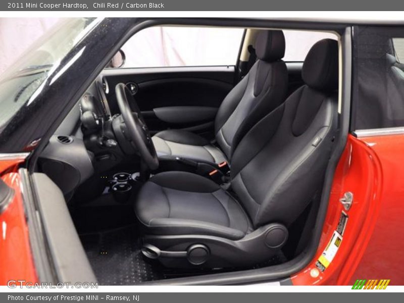 Chili Red / Carbon Black 2011 Mini Cooper Hardtop