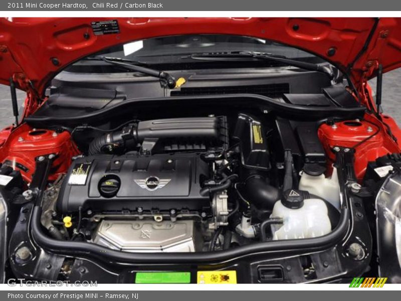 Chili Red / Carbon Black 2011 Mini Cooper Hardtop
