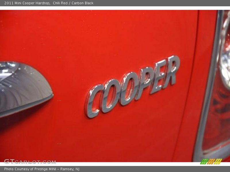 Chili Red / Carbon Black 2011 Mini Cooper Hardtop