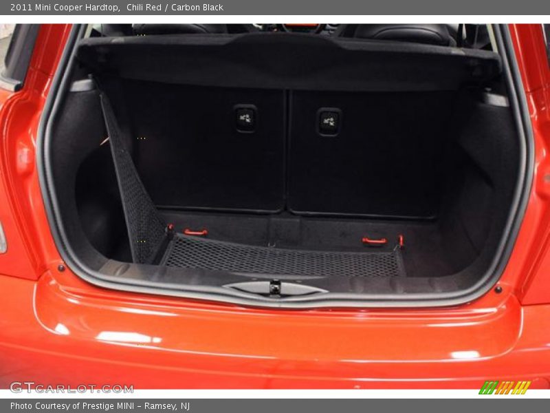 Chili Red / Carbon Black 2011 Mini Cooper Hardtop