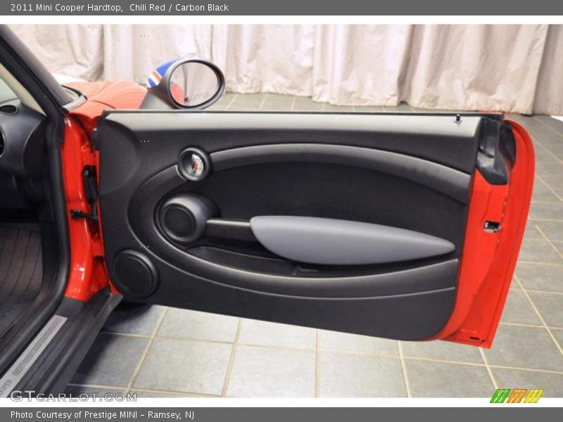 Chili Red / Carbon Black 2011 Mini Cooper Hardtop