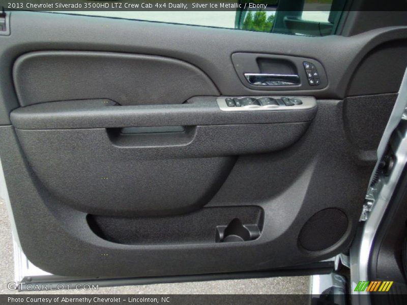 Door Panel of 2013 Silverado 3500HD LTZ Crew Cab 4x4 Dually