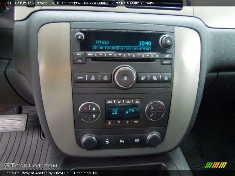 Controls of 2013 Silverado 3500HD LTZ Crew Cab 4x4 Dually